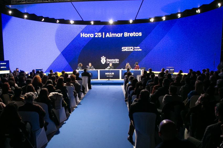 O CEI da Deputación acolle a emisión de Hora 25, da Cadena Ser, para abordar o futuro da industria audiovisual galega