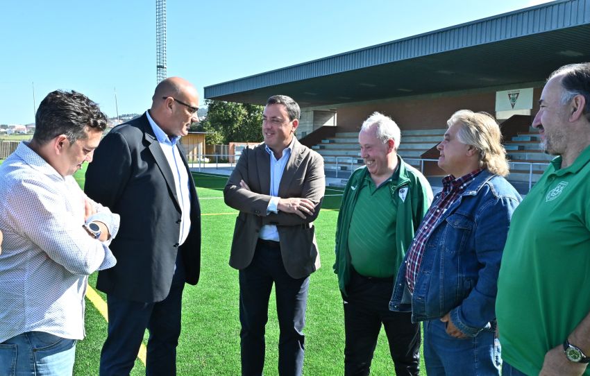 O Plan único da Deputación da Coruña mellora as infraestruturas deportivas de Valdoviño