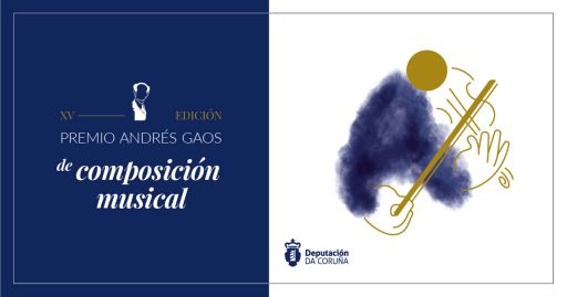 A Deputación convoca o XV Premio Andrés Gaos de composición musical