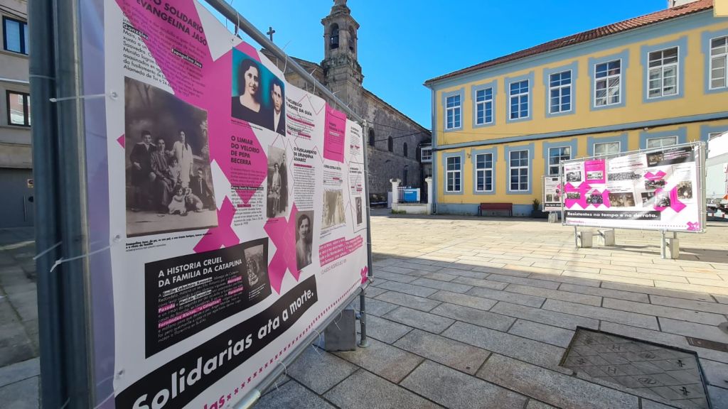 A Deputación inicia a itinerancia de “Sinaladas”, unha mostra para difundir a loita das mulleres galegas no século XX