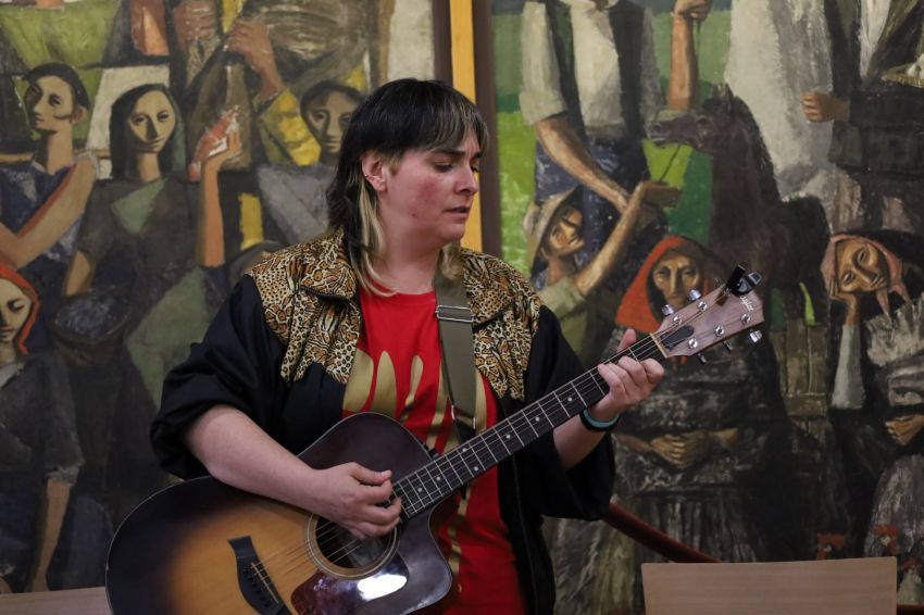 Natividade González despide a última edición das Residencias Artísticas Mariñán co compromiso de facer «que sigan crecendo» nas vindeiras convocatorias