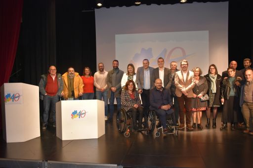 Ana Lamas celebra os 40 anos de compromiso coa inclusión de Adisbimur