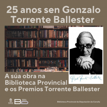 25 anos sen Gonzalo Torrente Ballester