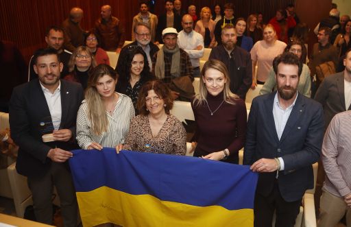 A Deputaci&oacute;n da Coru&ntilde;a recibe o nomeamento de Entidade Socia de Honor de AGA-Ucra&iacute;na polo seu “apoio sostido ao pobo ucra&iacute;no”