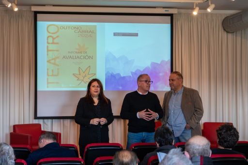 A deputada de cultura destaca a “oferta cultural” de Carral, que presenta hoxe os resultados da súa programación de 2024