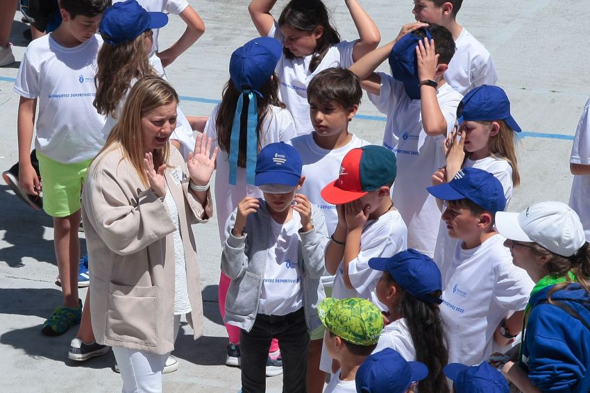 Cincocentos nenos e nenas da provincia participan este verán nos campamentos deportivos da Deputación