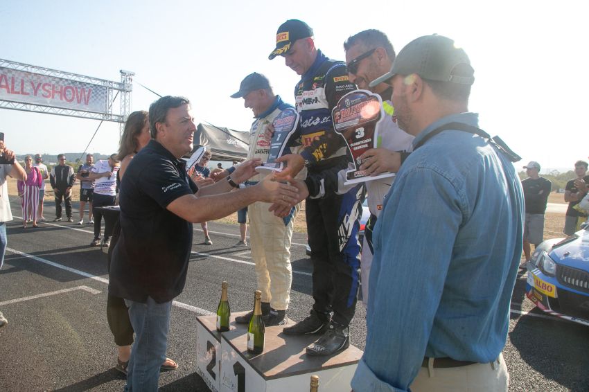 Alberto Meira proclámase gañador do Rallyshow das Pontes ante máis de 12.000 persoas