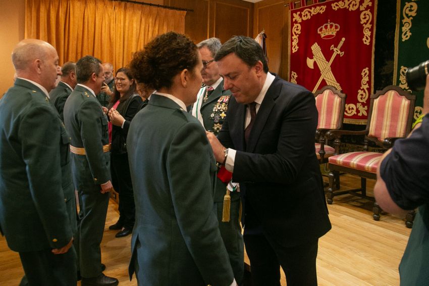O Pazo de Mariñán acolle o acto institucional polo 182 aniversario da Garda Civil