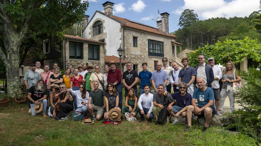 O mar protagoniza a primeira xornada de  ‘Saudade’, que acolleu en Barbanza aos participantes deste evento organizado pola Deputación