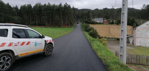 A Deputación inviste 249.000 euros na segunda fase de mellora da estrada DP-2502, que conecta Valdoviño e Cerdido