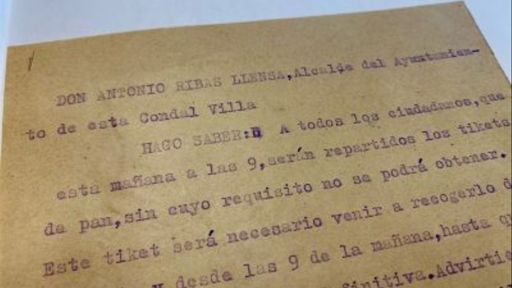 Unha importante colección de bandos de 1939 ingresa no Arquivo Municipal de Castelló
