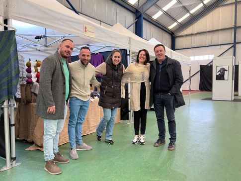 Formoso visita a II Feira da La de Cabanas