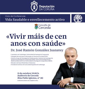 A Deputación achega a Cerceda, Melide e A Pobra especialistas de referencia para promover unha vida máis saudable