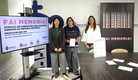 Presentada a xornada ‘Fai memoria’ para promover a memoria democrática nas aulas ante o aumento dos discursos de odio entre a mocidade
