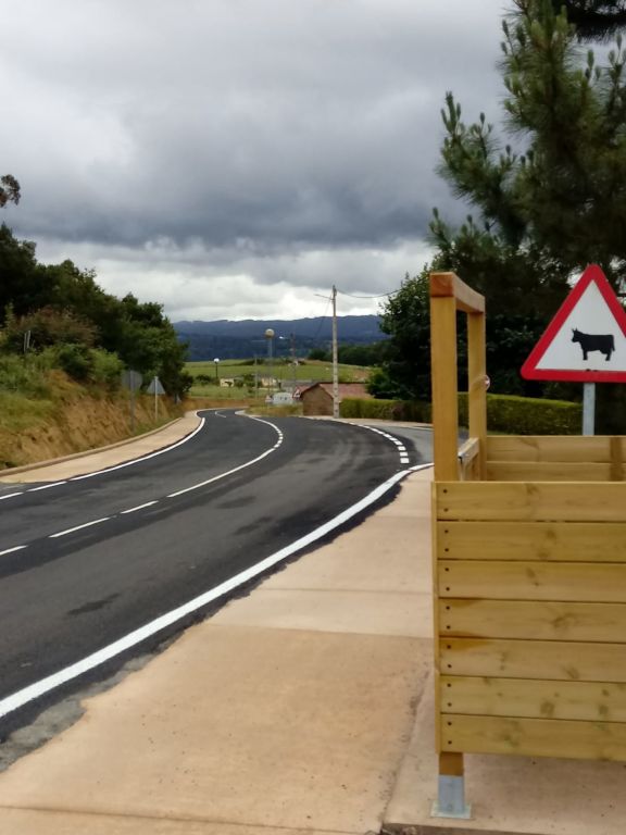 A Deputación remata as obras da senda peonil que conecta os núcleos da Balada e Vilar de Ferreiros, en Santiso