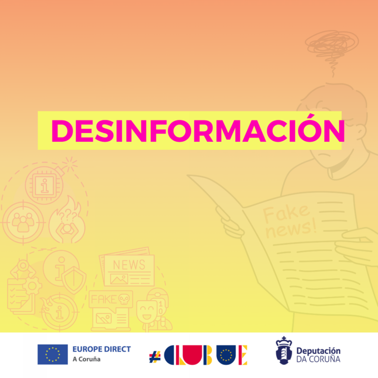 EUROPE DIRECT A Coruña inicia unha campaña de sensibilización contra a desinformación e de impulso da alfabetización dixital dirixida á mocidade