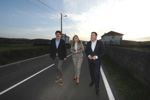 A Deputación adxudica por 385.674 euros as obras de construción de sendas sendas peonís en Tufións (Vimianzo)