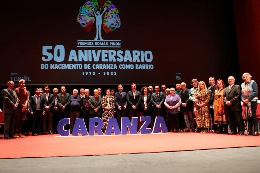 A Asociación Veciñal de Caranza (Ferrol) premia a Deputación da Coruña polo seu apoio á cultura e o deporte