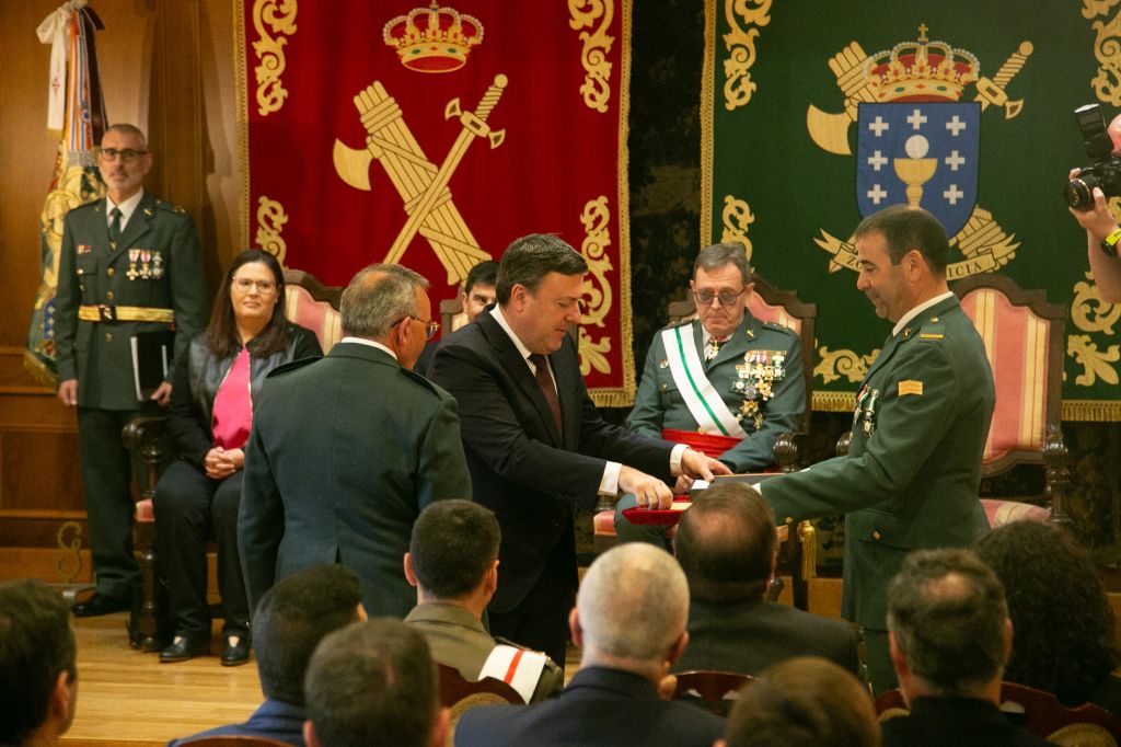 O Pazo de Mariñán acolle o acto institucional polo 182 aniversario da Garda Civil