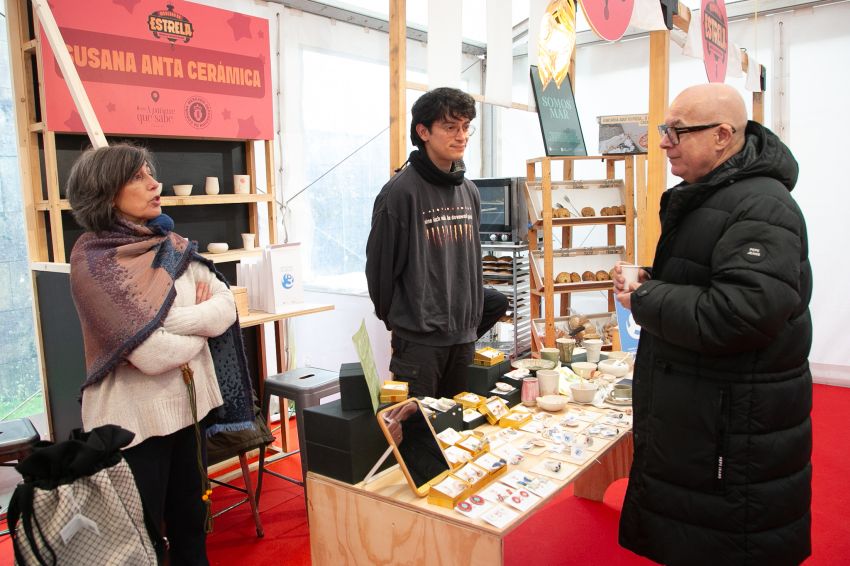 A Deputación da Coruña achega ‘A paisaxe que sabe’ ao Mercado da Estrela como escaparate do produto e do territorio