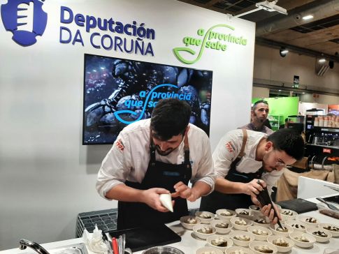 Os mellores chefs da provincia pasan polos fogóns da Deputación en Madrid Fusión