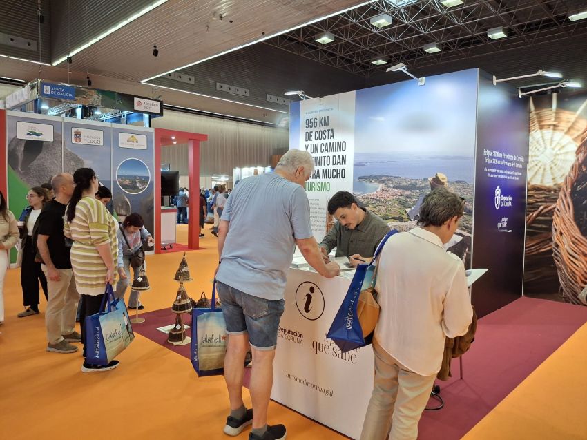 A Deputación da Coruña pecha a súa participación en ExpoVacaciones Bilbao tras tres días de promoción turística da provincia