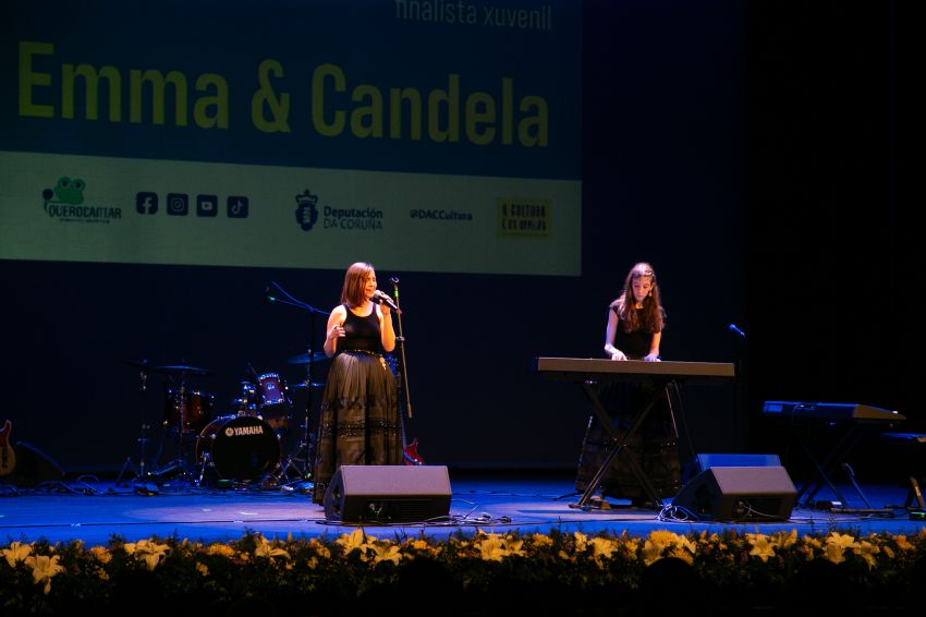 Emma & Candela e Gael Ares achegan as propostas vencedoras do concurso ‘Quero Cantar’ 2025
