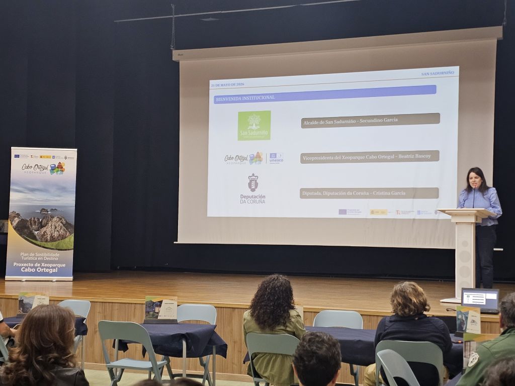 A Deputación da Coruña impulsa un encontro profesional para posicionar o Xeoparque Cabo Ortegal como un destino sustentábel e con identidade propia
