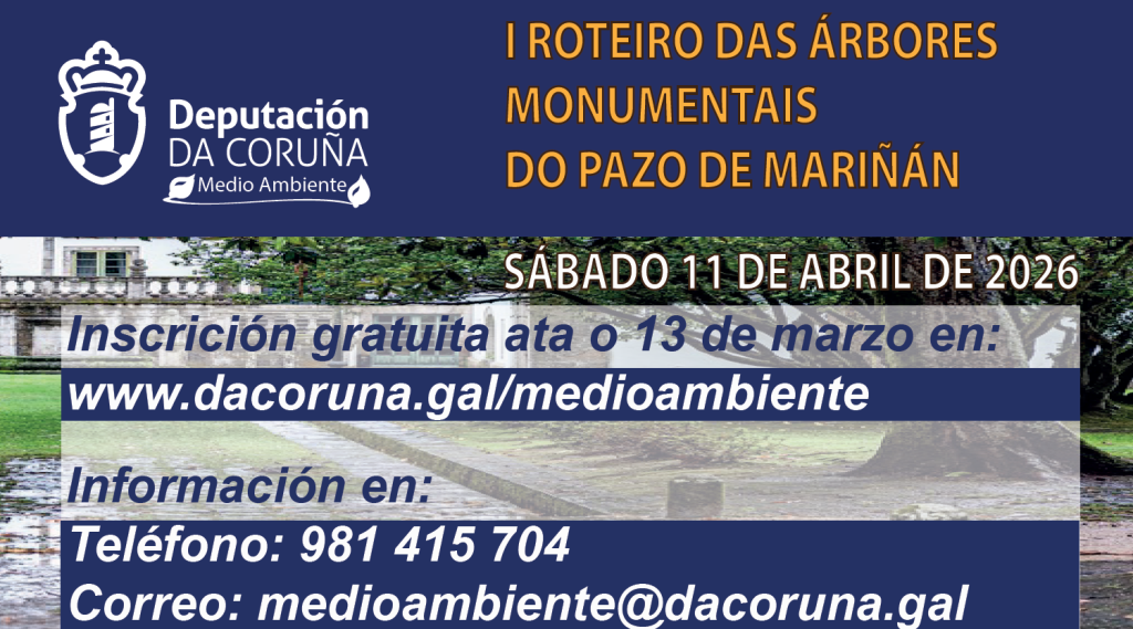 I Roteiro das Árbores Monumentais do Pazo de Mariñán