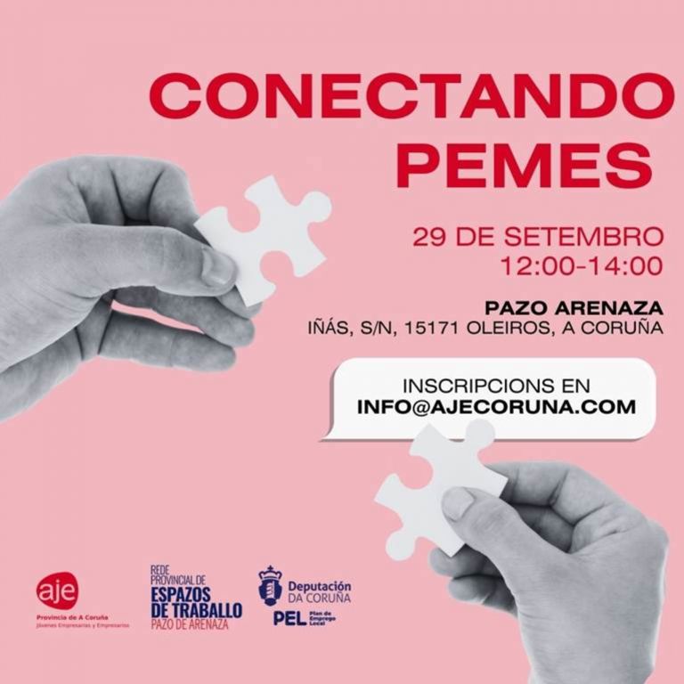 O Pazo de Arenaza acolle mañá a xornada de networking “Conectando  Pemes”, organizado coa colaboración da Deputación e  AJE Coruña