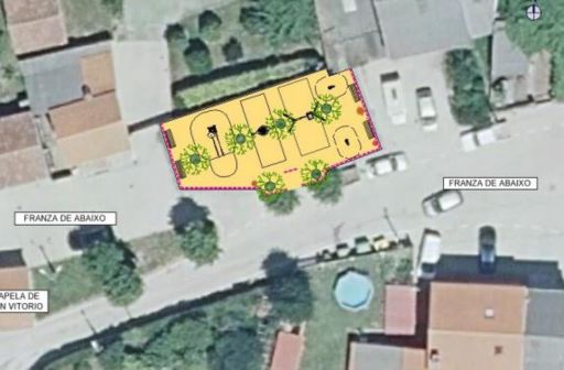 A Deputación financia con 40.000 euros a e renovación do parque infantil de San Vitorio, en Mugardos