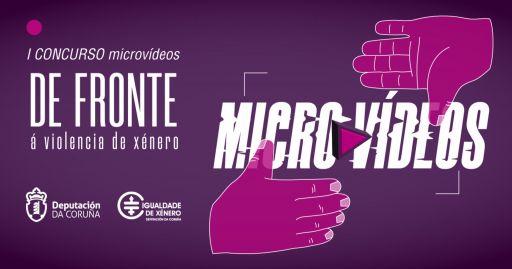 A Deputación convoca o I Concurso de microvídeos ‘De fronte á violencia de xénero’ para a mocidade