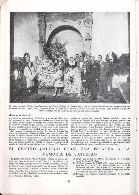 75º aniversario do pasamento de Alfonso R. Castelao (Primeira entrega)