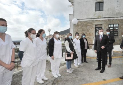 Formoso presenta á conselleira de Política Social o novo modelo de residencias para maiores da Deputación da Coruña