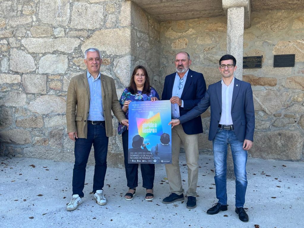 O festival ‘Abride a fiestra’ regresa á Casa de Rosalía de Padrón co apoio da Deputación
