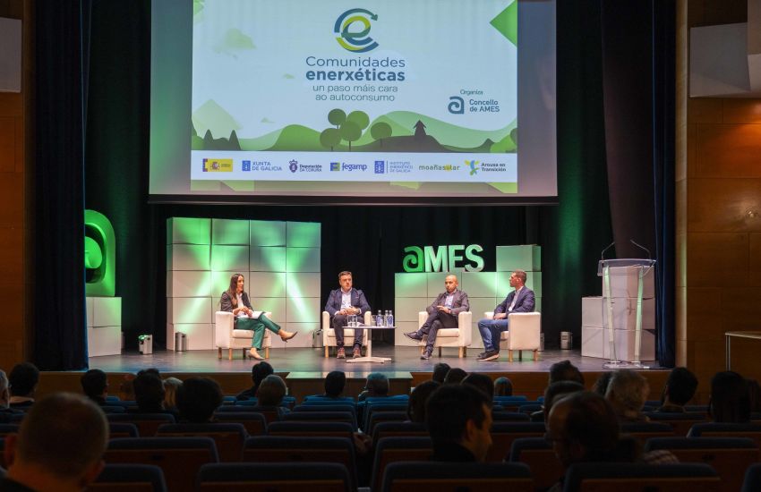 A Deputación colabora co Concello de Ames para impulsar a posta en marcha de comunidades enerxéticas
