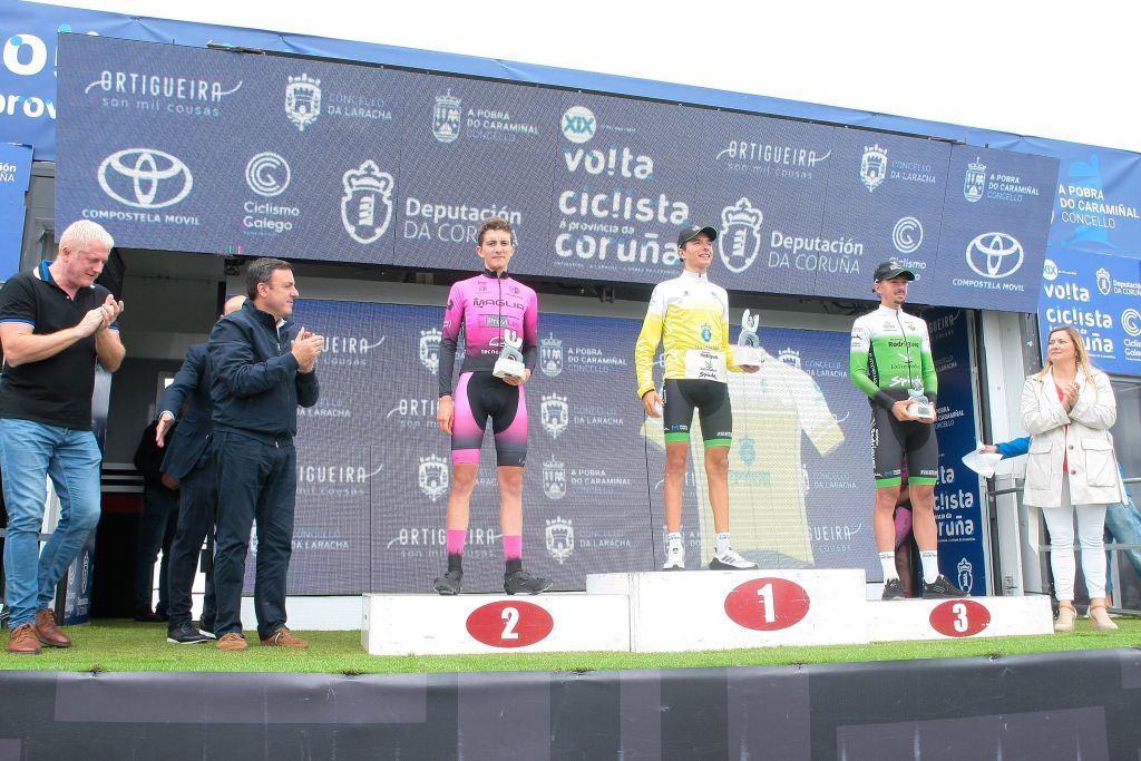 David Delgado proclámase gañador da Volta Ciclista á Provincia da Coruña na Curota