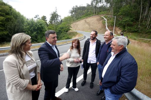 A Deputación remata as obras da nova ponte sobre o rego do Castro na DP-2104, en Carral, cun investimento de 425.086 euros