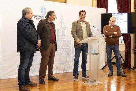 A Deputación da Coruña achegará 150.000 euros para as obras de ampliación do pavillón municipal de deportes de Pedrouzos, en Brión