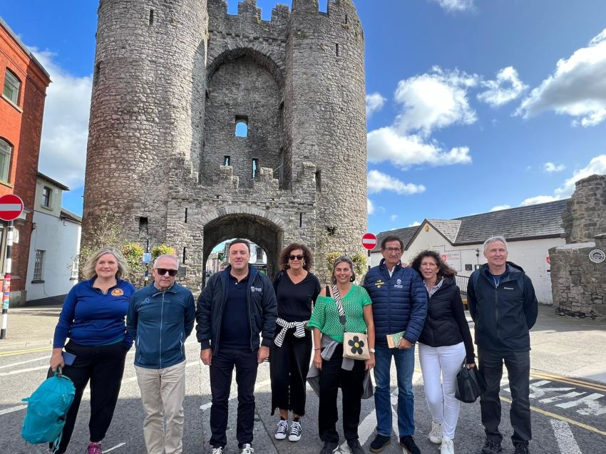 A Deputación promociona por primeira vez o Camiño de Santiago en Irlanda