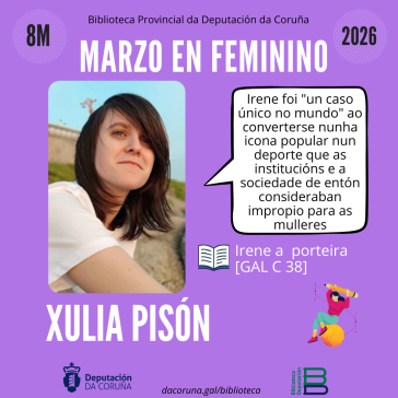 Marzo en feminino: Xulia Pisón