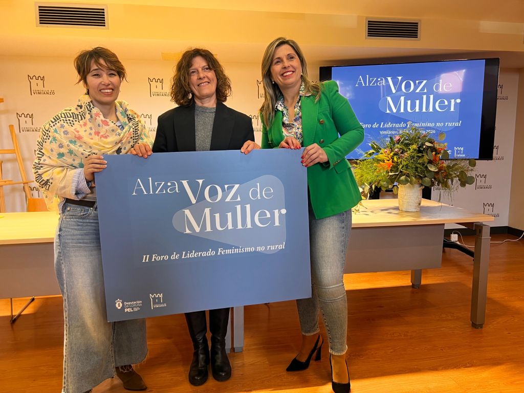 A Deputación impulsa o liderado e a innovación feminina no rural co foro Alza Voz de Muller en Vimianzo