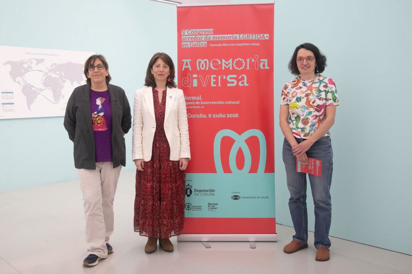 A Deputación e a Universidade da Coruña presentaron a campaña ‘Ser e Sentir’ e a quinta edición do Congreso Memoria Diversa