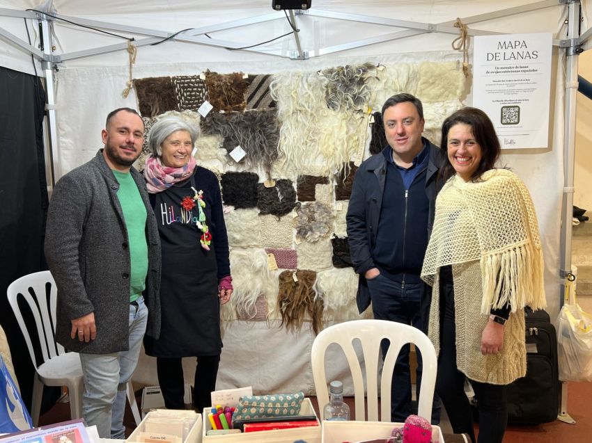 Formoso visita a II Feira da La de Cabanas