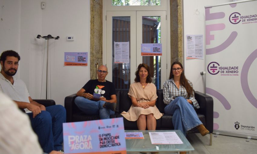 A Deputación presenta o foro “Praza no Ágora”, que abordará no papel da mocidade na crise democrática
