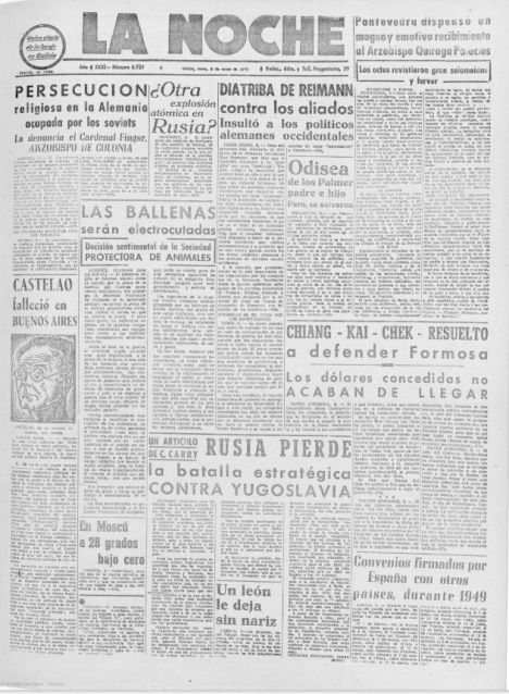 75º aniversario do pasamento de Alfonso R. Castelao (Primeira entrega)