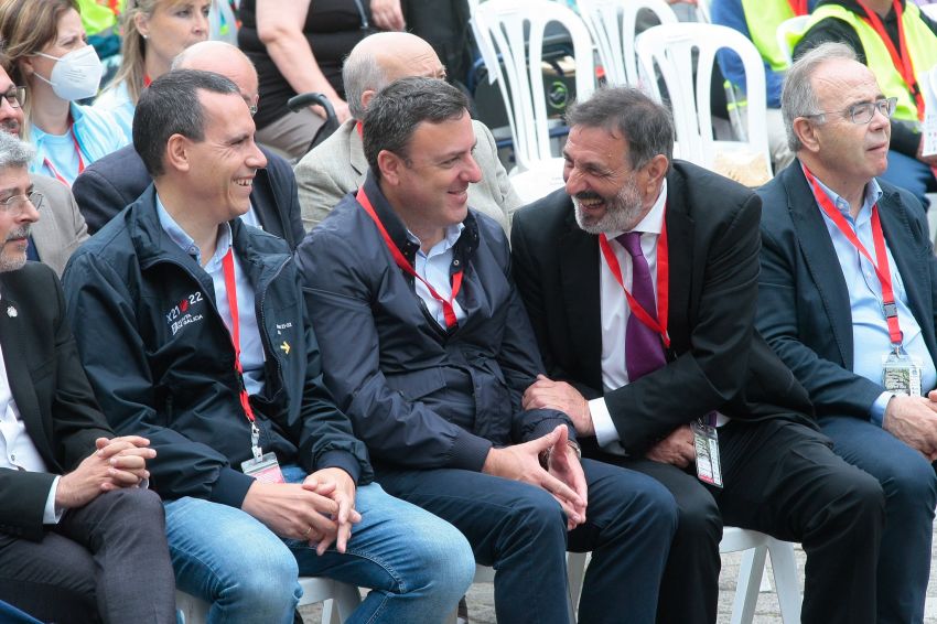 Formoso dá a benvida a Santiago aos participantes na peregrinaxe de Special Olympics Galicia