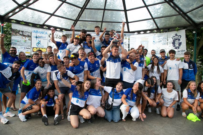 O Firrete de Pontedeume, gañador por clubs da 58ª Baixada do Eume