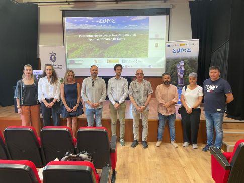 A Deputación presenta a páxina web da comarca do Eume ‘Eume Vivo’