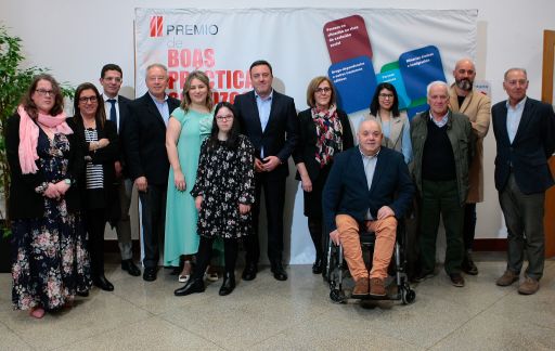 A Deputación premia a Down Coruña, Teima Down Ferrol, ASPANAES, Ambar, Asponaga e Íntegro polo seu traballo a favor da inclusión
